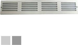 La Ventilazione Griglia Lamiera 400x 60 Rete grigio - GL406RG-Y
