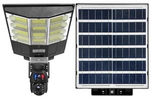 Lampione solare con telecamera WiFi RobiCam Solar Guard WiFi, 6MP PTZ, zoom ottico 20X, 12000mAh, microSD 128GB, IP66, nero
