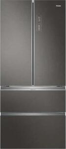 Haier HB18FGSAAA Frigorifero Americano 4 porte Side by Side 508 Litri Classe E No Frost / Multi Airflow colore Titanio