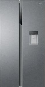 Haier HSR3918EWPG Frigorifero Americano Side by Side Capacit 521 Litri Classe E Raffreddamento No Frost colore Inox