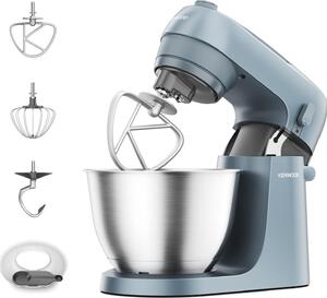 Kenwood Impastatrice Planetaria Capacit Ciotola 4 Litri Potenza 800 Watt colore Blu e Inox - KZM35.000GY