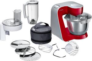 Bosch Impastatrice Planetaria Capacit Ciotola 3.9 Litri Potenza 1000 Watt + Bicchiere Frullatore Capacit 1.25 Litri colore Rosso - MUM58720