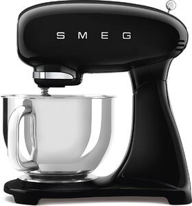 Smeg Impastatrice Planetaria Capacit Ciotola 4,8 Litri Potenza 800 Watt colore Nero - SMF03BLEU 50's Style