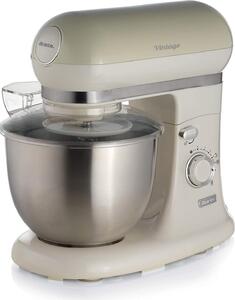 Ariete Impastatrice Planetaria Capacit Ciotola 5.5 Litri 10 Velocit Tasto Pulse Potenza 2400 Watt colore Beige - 1588 Linea Vintage
