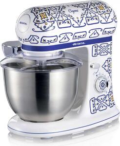 Ariete Impastatrice Planetaria Capacit Ciotola 5.5 Litri Potenza 1200 Watt 7 Velocit + Funzione Pulse Estetica Capri - 00C15880CAR0