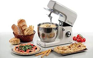 Ariete Impastatrice Planetaria Capacit Ciotola 7 Litri 6 Velocit Tasto Pulse Potenza 1200 W + Bicchiere Frullatore Capacit 1.5 Litri - 1598/10 P