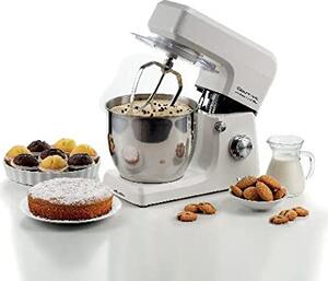 Ariete Impastatrice Planetaria Capacit Ciotola 7 Litri 6 Velocit Tasto Pulse Potenza 1200 W + Bicchiere Frullatore Capacit 1.5 Litri - 1598/10 P