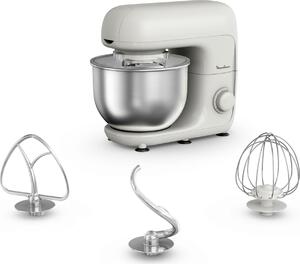 Moulinex Impastatrice Planetaria Multifunzione Capacit Ciotola 4.8 Litri Potenza 800 Watt Funzione Pulse - QA160110 Bake Essential Rise
