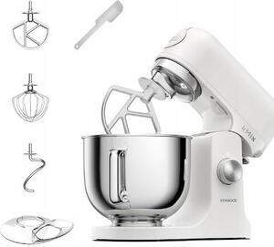 Kenwood Impastatrice Planetaria Multifunzione Capacit Ciotola 5 Litri Potenza 1000 Watt 6 Velocit colore Bianco - KMIX751AWH