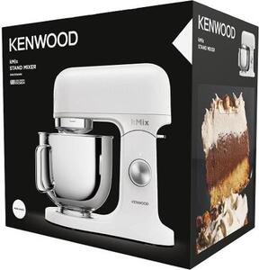 Kenwood Impastatrice Planetaria Multifunzione Capacit Ciotola 5 Litri Potenza 1000 Watt 6 Velocit colore Bianco - KMIX751AWH