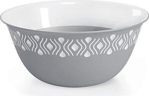 STEFANPLAST Insalatiera Capacit 4,9 Litri Tosca 29 x 13 cm colore Grigio - 55102