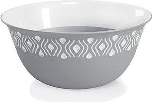 STEFANPLAST Insalatiera Capacit 1,4 Litri Tosca 19 x 9 cm colore Grigio - 55003