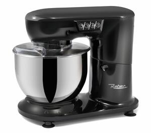 REBER Impastatrice Planetaria Potenza 1000 Watt Capacit 4 Litri 8 Velocit con Contenitore in Acciaio Inox e Accessori - 9210N