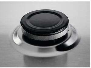 Electrolux KGS6404SX Piano Cottura 4 Fuochi a Gas 55 cm Piano in Acciaio Inossidabile colore Inox