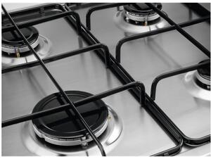 Electrolux KGS6404SX Piano Cottura 4 Fuochi a Gas 55 cm Piano in Acciaio Inossidabile colore Inox