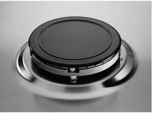 Electrolux KGS6404SX Piano Cottura 4 Fuochi a Gas 55 cm Piano in Acciaio Inossidabile colore Inox