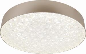 Plafoniera LED rotonda LUXIS oro-trasparente 60W, tonalità di bianco 4000 lm, acrilico, dimensioni: 13 x 48,5 x 48,5 cm, IP20, Candellux