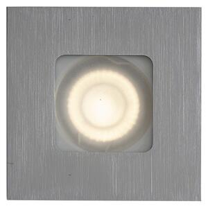 Set di 6 faretti da incasso moderni canna di fucile quadrati IP44 - Qure