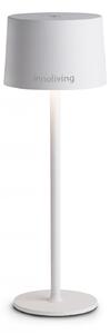 INNOLIVING Lampada da Tavolo LED a Batteria Ricaricabile Design Moderno con Illuminazione 3 Temperature colore Bianco - INN-291