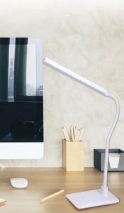 NBrand Lampada da Tavolo LED Design Moderno flessibile Slim colore Bianco - TL1606B Slim