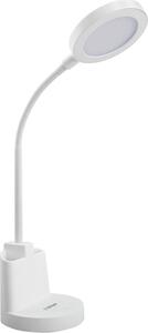 Velamp Lampada da Tavolo LED Design Moderno con Portapenne colore Bianco - TL1602-B