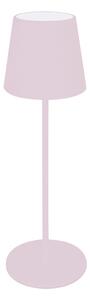 NEW MAJESTIC Lampada da Tavolo LED Ricaricabile Potenza 2 Watt IP54 colore Rosa - 120451 RP Agata
