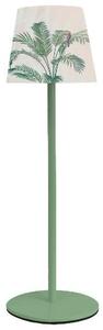 NEW MAJESTIC Lampada da Tavolo LED Design Moderno Potenza Max 2 Watt con Varialuce e Batteria Ricaricabile Dimensioni 12x37 cm colore Verde Design