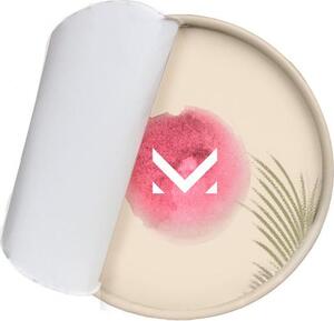 NEW MAJESTIC Lampada da Tavolo LED Senza fili Ricaricabile Design Moderno colore Panna con Fenicotteri - 120454 FG Alea Dulac