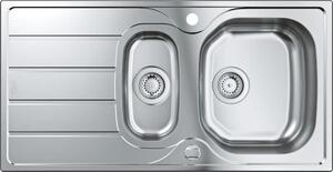 Lavello GROHE K200 in acciaio inox 500 x 965 mm 31564SD1