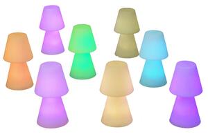 DecHome Lampada da Tavolo Led Senza fili Ricaricabile Design Moderno colori Assortiti - LUMLL020WLNW