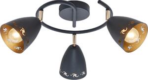 Candellux COTY lampada da soffitto 98-67180 nero