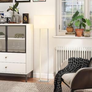 DecHome Lampada da Terra da 150 cm con 3 Modalit Luminosit Regolabile e Interruttore a Pedale colore Bianco