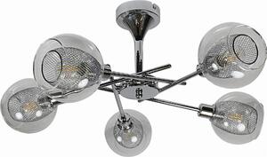 Lampadario OZZO 5X40W E14 CHROM COLOURLESS 35-72252 Candellux