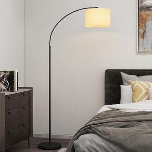 DecHome Lampada da Terra LED Regolabile con Telecomando 11 Temperature e 11 Luminosit Timer 1H Girevole colore Nero