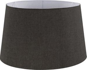 DecHome Lampada da Terra Stile Nordico in Legno Base a Tre Gambe con Paralume in Tessuto Attacco E27 Dimensioni 45x134,5 cm colore Nero - Deco