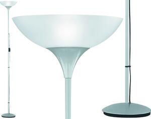 Trio Lighting Lampada da Terra Moderna Piantana in Metallo e Plastica colore Titanio - TRI011820