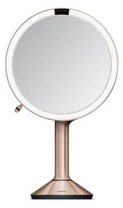 Specchio Da Trucco Ingranditore 5X TUKA - Doppia Faccia Con Piedistallo, 20 Cm, Cromato - Foto 5