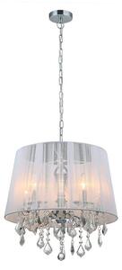 Italux Cornelia lampadario con cristalli cromo MDM-2572/5 W