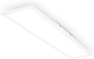 BRILONER SIMPLE LED plafoniera per bagno, IP44 protezione dagli spruzzi d'acqua, luce bianca neutra, bianco, 78 x 18 x 6,5 cm