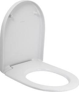 Geberit iCon Sedile WC con coperchio in metallo, con chiusura ammortizzata, bianco, 1 pz