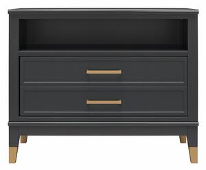Comodino nero Westerleigh - CosmoLiving by Cosmopolitan