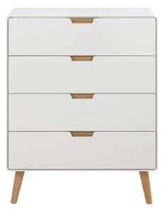 Cassettiera bianca 80x100x40 cm Lowell - Actona