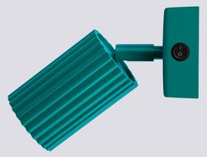 Brilagi - Faretto da parete LED CRESTO 1xGU10/10W/230V turchese