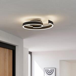 Eglo 901888 -LED RGBW Plafoniera dimmerabile ANDABAIA-Z LED/37W/230V nera