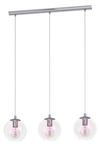 Eglo 901919 - Lampadario a sospensione ARISCANI 3xE27/60W/230V cromo lucido