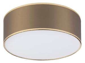 Plafoniera SIRJA DOUBLE 2xE14/15W/230V diametro 35 cm marrone/oro