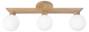 Plafoniera ANTONIO 3xG9/5W/230V rovere/bianco