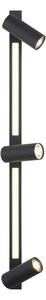 Schöner Wohnen 11794-18 - Faretto LED DANTE 3xGU10/10W+LED/14,4W nero