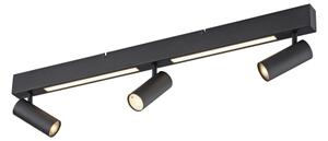 Schöner Wohnen 11794-18 - Faretto LED DANTE 3xGU10/10W+LED/14,4W nero
