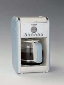 Ariete Macchina Caff Americano Sistema di ricarica Macinato in Polvere 4/12 Tazze Colore Celeste - 1342 Vintage